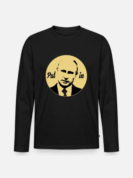 Put-In - T-shirt manches longues Premium bio Homme - noir