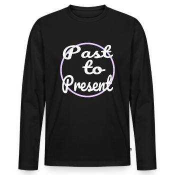 transformational change memory lane - Men's Premium Organic Long Sleeve Shirt - black - Front - Nico (187cm)