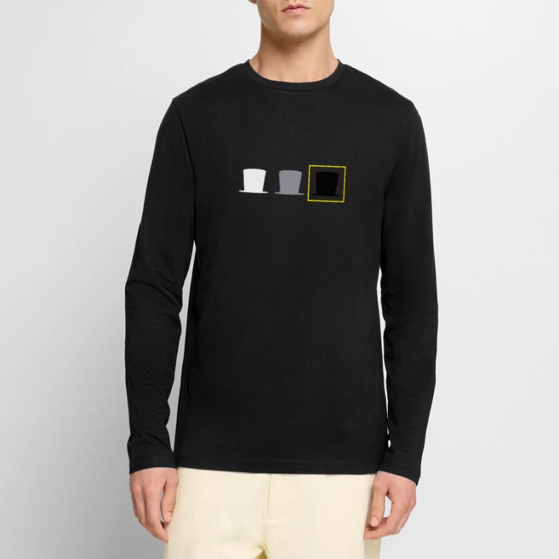 Hacker Cyber Security Pentester Hacker Men's Premium Organic Long Sleeve Shirt