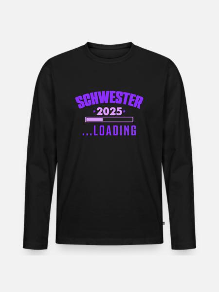 Sister 2025 - Men's Premium Organic Long Sleeve Shirt - black