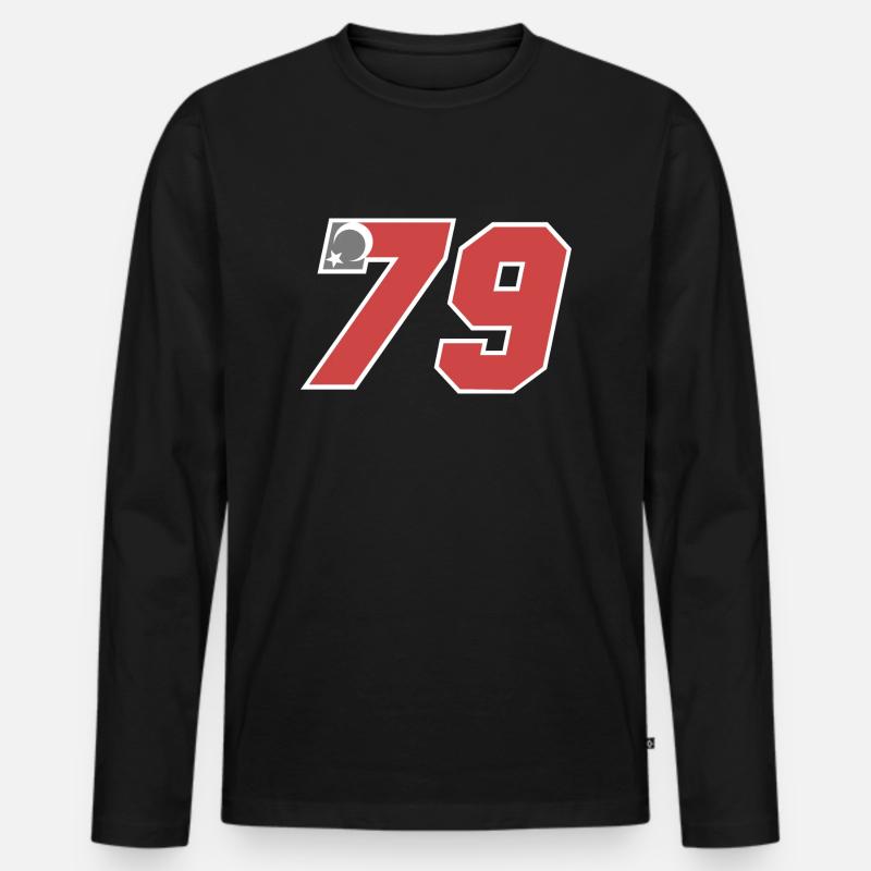 Kilis - Männer Premium Bio Langarmshirt - Schwarz