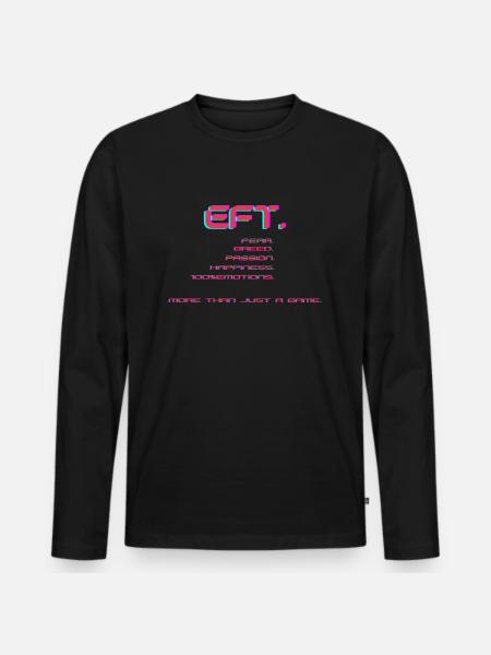 EscapeFromTarkov - Männer Premium Bio Langarmshirt - Schwarz