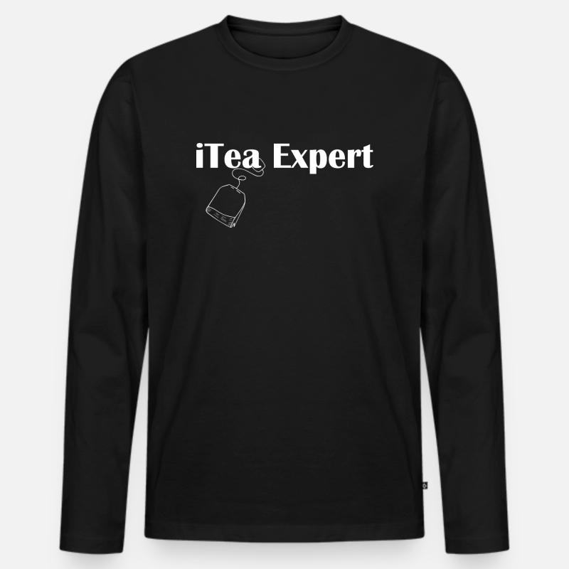 iTea Expert Coding Software Männer Premium Bio Langarmshirt