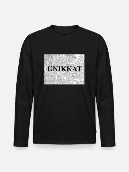 Unbenanntes Projekt 2 - Männer Premium Bio Langarmshirt - Schwarz