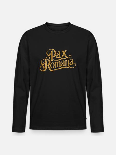 Pax Romana - T-shirt manches longues Premium bio Homme - noir