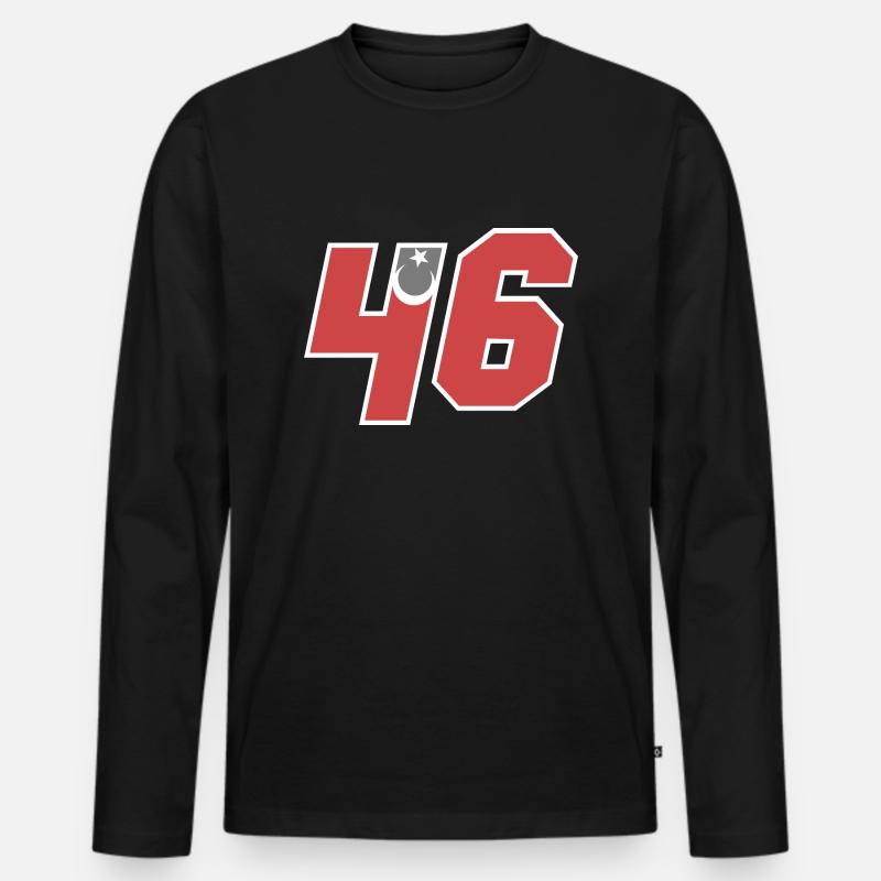 Kahramanmaraş - Männer Premium Bio Langarmshirt - Schwarz