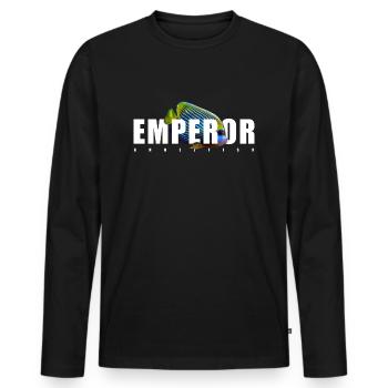 Kaiserfisch Marine Aquarium Keeper - Männer Premium Bio Langarmshirt - Schwarz - Vorne - Nico (187cm)