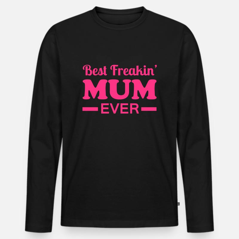 Mum - T-shirt manches longues Premium bio Homme - noir