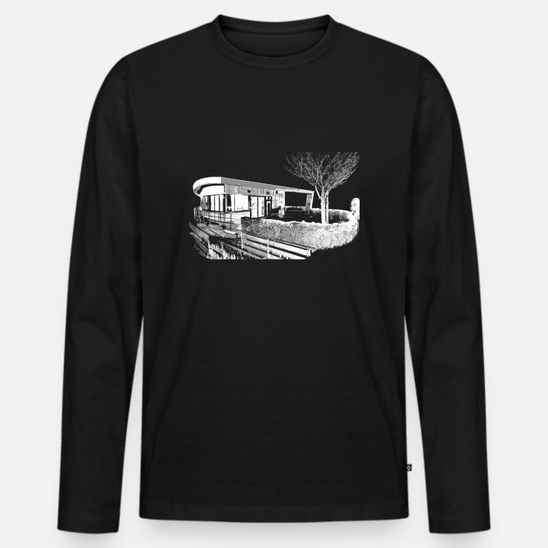 VH IGS 4 - Männer Premium Bio Langarmshirt - Schwarz