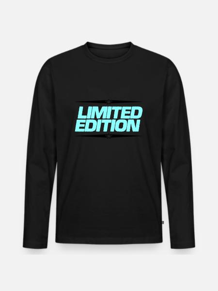 limited edition 02 - Men's Premium Organic Long Sleeve Shirt - black