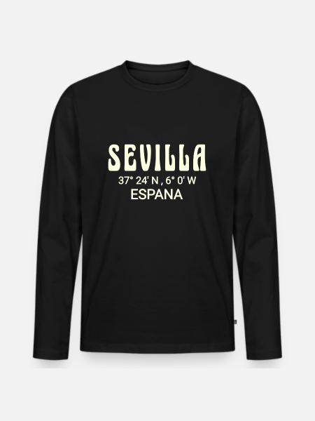 20240619 150519 - Männer Premium Bio Langarmshirt - Schwarz