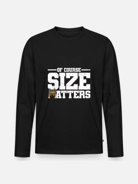 Melophon - Männer Premium Bio Langarmshirt - Schwarz