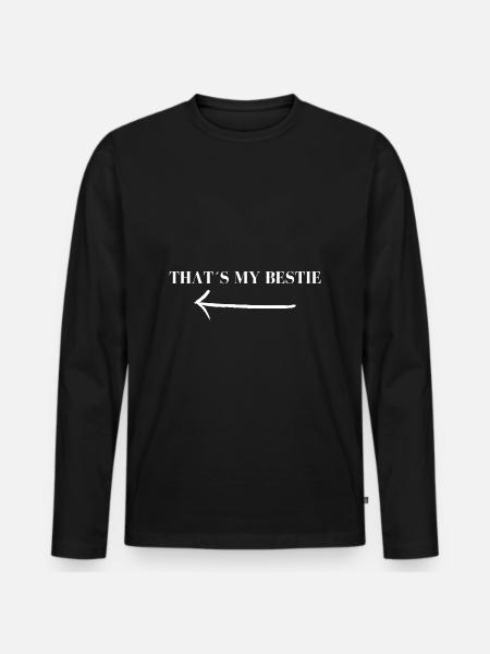 Beast Best Friend | gift - Men's Premium Organic Long Sleeve Shirt - black