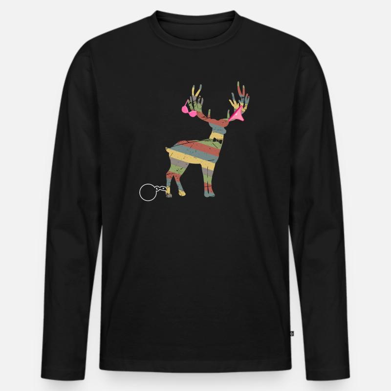 Junggesellenabschied Junggeselle Geschenkidee - Männer Premium Bio Langarmshirt - Schwarz