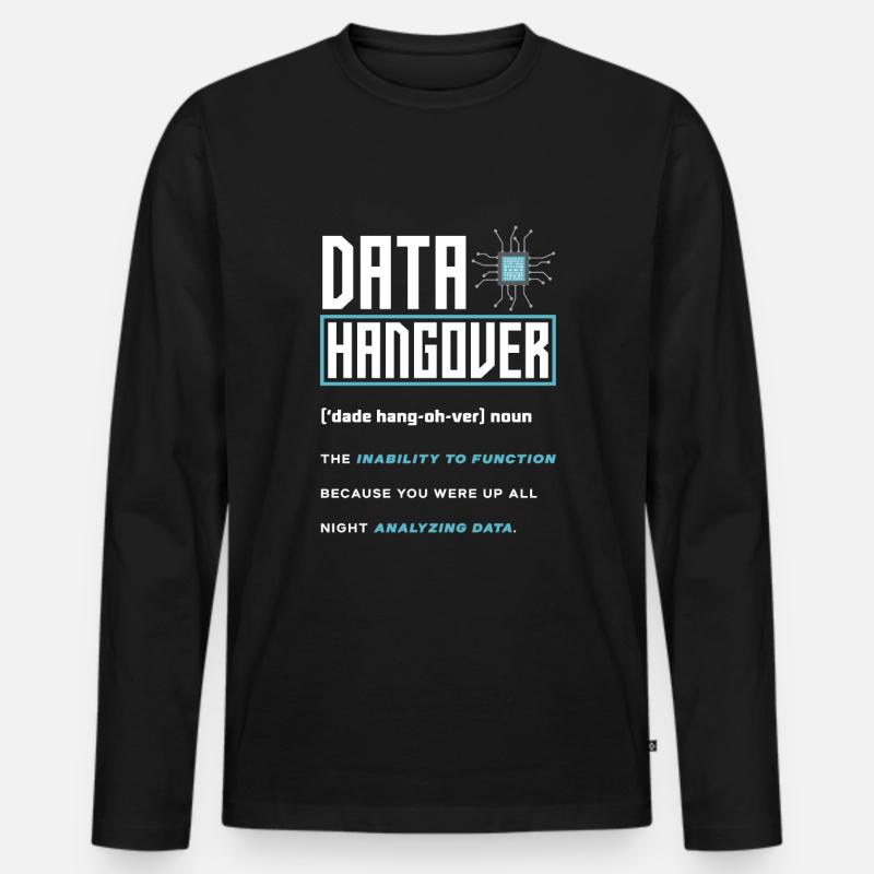 Data Engineering Data Analysis Men's Premium Organic Long Sleeve Shirt