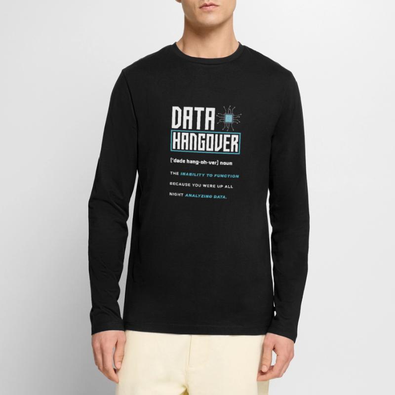 Data Engineering Data Analysis Men's Premium Organic Long Sleeve Shirt
