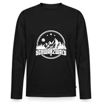 Black Forest Black Forest Girl Bollenhut Women - Men's Premium Organic Long Sleeve Shirt - black - Front - Nico (187cm)
