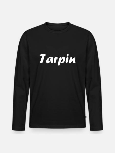 Tarpin - T-shirt manches longues Premium bio Homme - noir