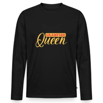 Langusten Languste - Männer Premium Bio Langarmshirt - Schwarz - Vorne - Nico (187cm)