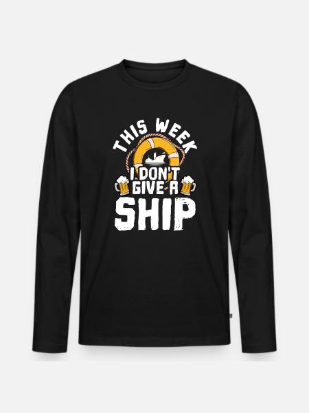 Cruise Holidays - Men's Premium Organic Long Sleeve Shirt - black