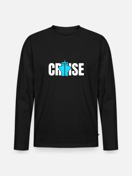 Cruise VacationEr Cruise Vacation - Men's Premium Organic Long Sleeve Shirt - black