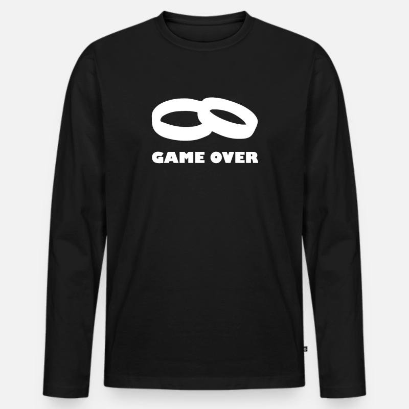 Junggesellenabschied - Männer Premium Bio Langarmshirt - Schwarz