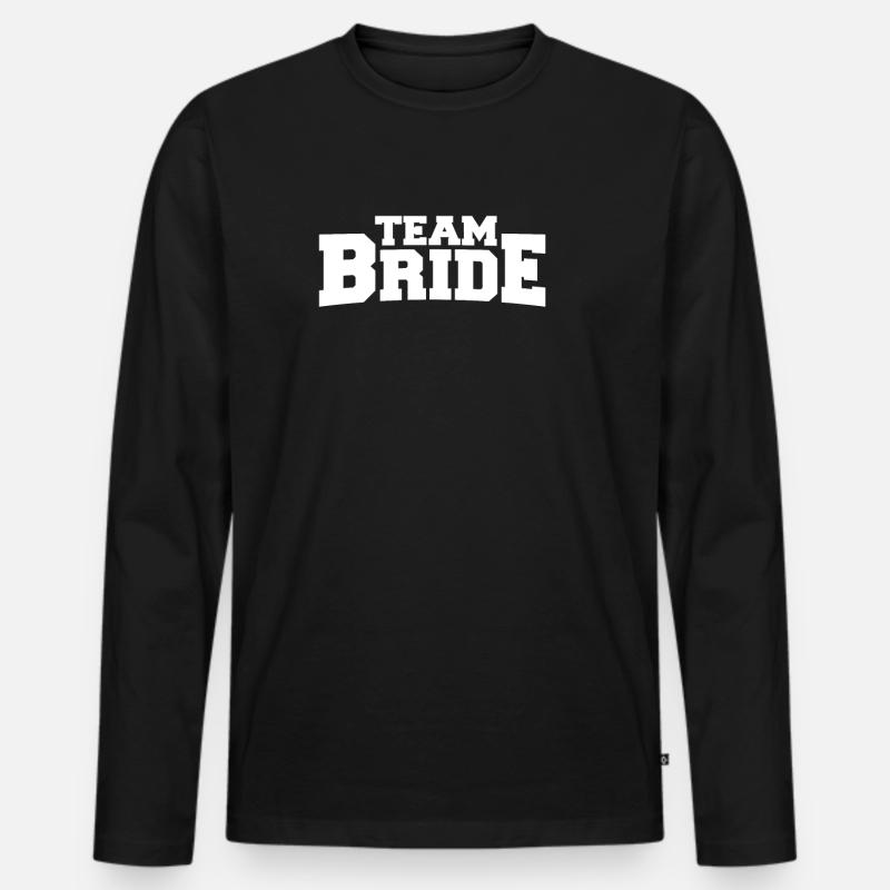 junggesellinnenabschied - Männer Premium Bio Langarmshirt - Schwarz
