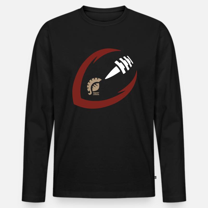 Legos 2022 - Männer Premium Bio Langarmshirt - Schwarz