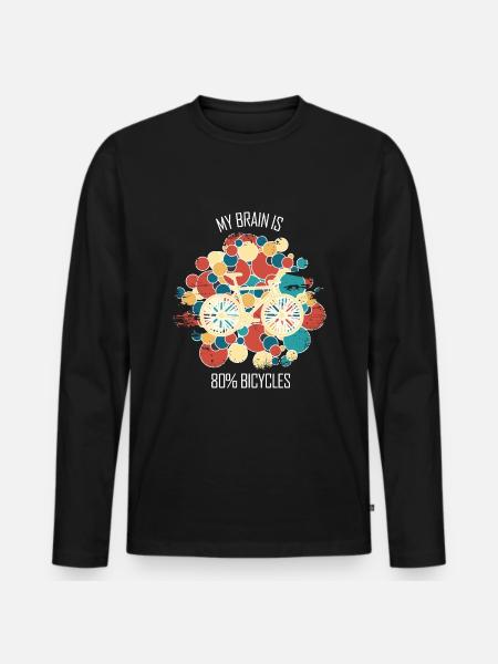 Bicycle Repair Bicycle Mechanic Bicycle Mechanic - Men's Premium Organic Long Sleeve Shirt - black