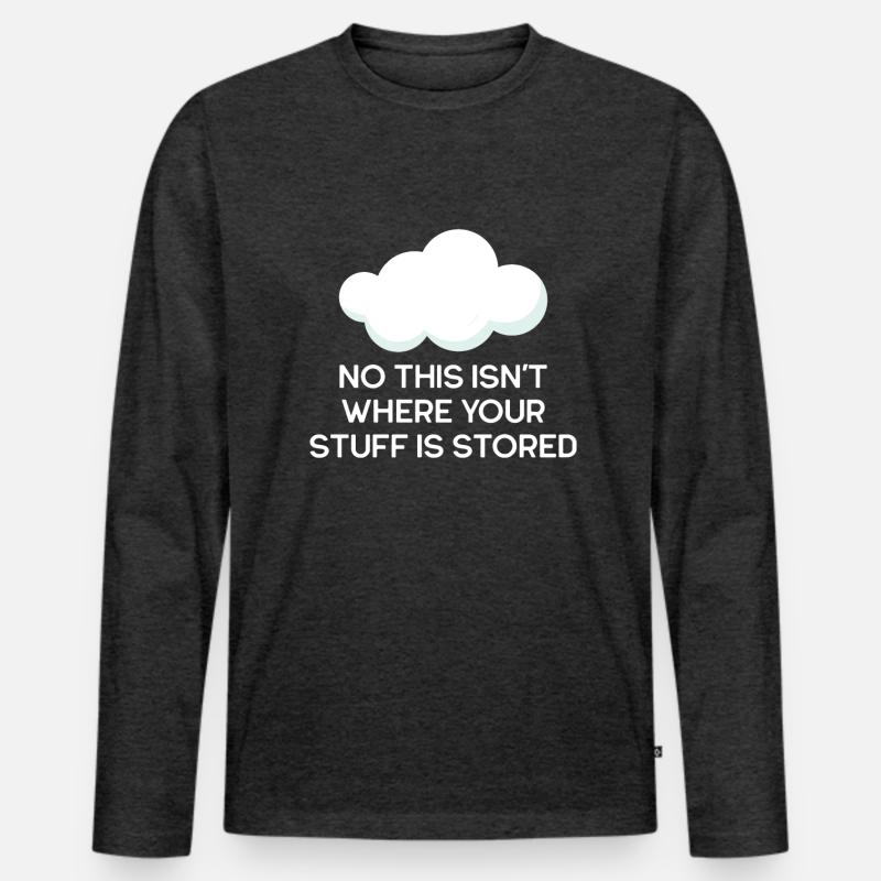 Cloud Computing Informatik Computer Programmierer Männer Premium Bio Langarmshirt