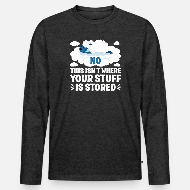 Cloud Computing Informatik Computer Programmierer Männer Premium Bio Langarmshirt