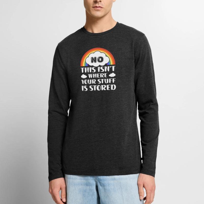 Cloud Computing Informatik Computer Programmierer Männer Premium Bio Langarmshirt