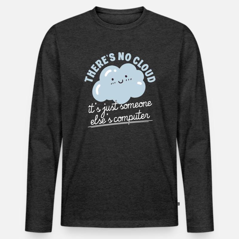 Cloud Computing Informatik Programmierung Dev Männer Premium Bio Langarmshirt