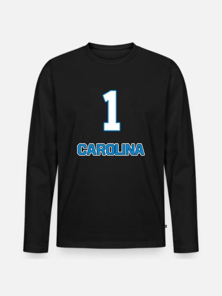 Carolina - Men's Premium Organic Long Sleeve Shirt - black