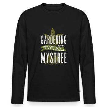 Horticulture Horticulturist Gardening Est Un Total - T-shirt manches longues Premium bio Homme - noir - Devant - Nico (187cm)
