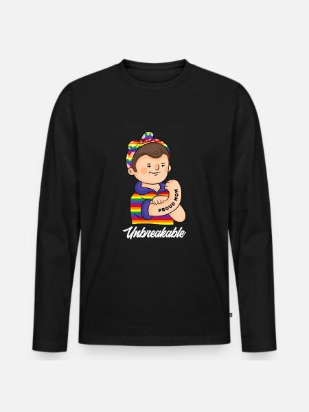 Fierté LGBT Fierté LGBTQ - T-shirt manches longues Premium bio Homme - noir