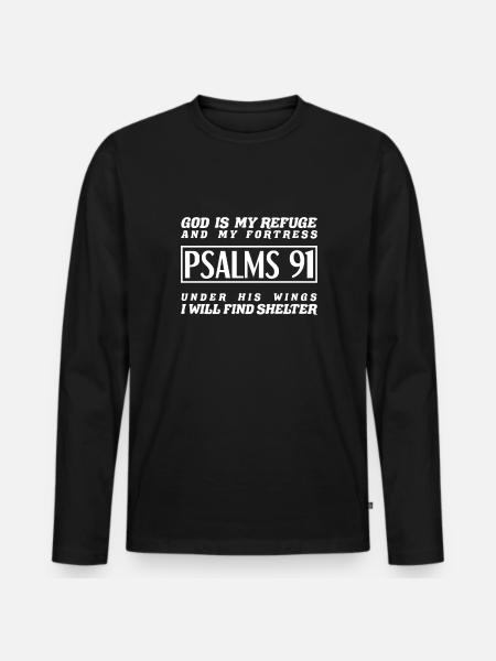Jesus Christ Christ Religion Religious - Men's Premium Organic Long Sleeve Shirt - black