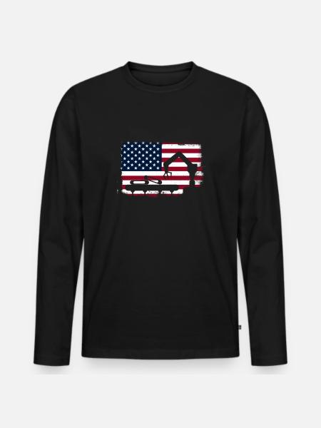 Programmeur de robots robotiques - T-shirt manches longues Premium bio Homme - noir