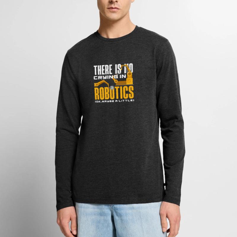 Robotics Robot Programmer Men's Premium Organic Long Sleeve Shirt