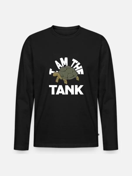 Turtle Sea Turtle Gift - Men's Premium Organic Long Sleeve Shirt - black
