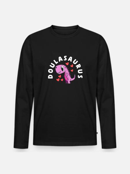 Doula Gift Doula Doulas - Men's Premium Organic Long Sleeve Shirt - black