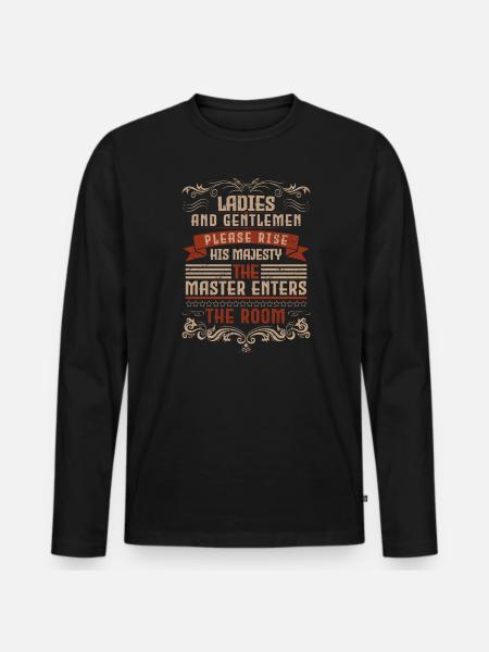 Master's Degree Master 2022 Master - T-shirt manches longues Premium bio Homme - noir