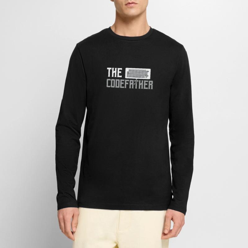 Software Programming Developer Men's Premium Organic Long Sleeve Shirt