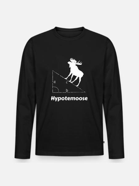Hypotémose - T-shirt manches longues Premium bio Homme - noir