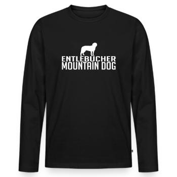 Entlebucher Mountain Dog Races Dogs Wilsigns - T-shirt manches longues Premium bio Homme - noir - Devant - Nico (187cm)