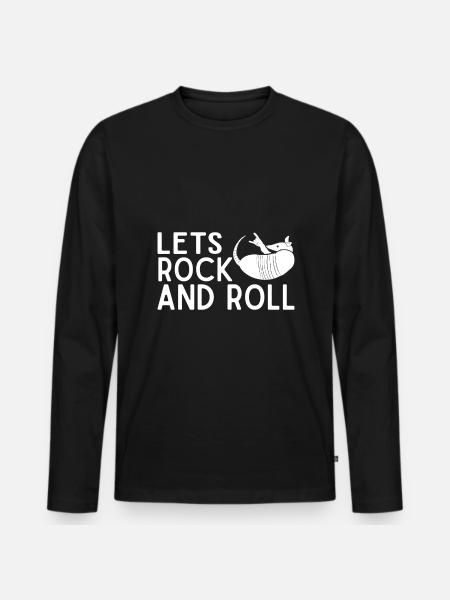 Gürteltier Armadillo Supremacy - Men's Premium Organic Long Sleeve Shirt - black