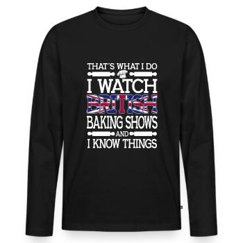 Aquarianer Aquarium - Männer Premium Bio Langarmshirt - Schwarz - Vorne - Nico (187cm)