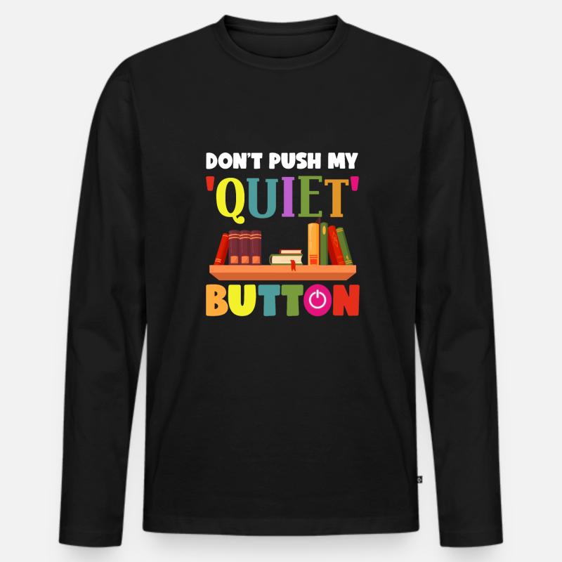 Library Assistant Library Assistant - Men's Premium Organic Long Sleeve Shirt - black