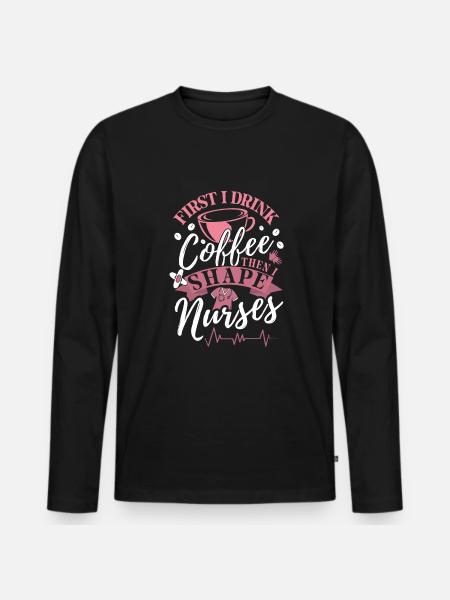 Nurse Educator - Men's Premium Organic Long Sleeve Shirt - black