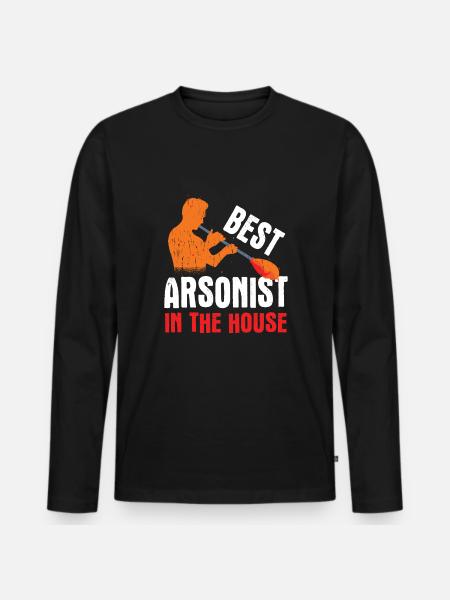 Glass blowing Glassblower - Männer Premium Bio Langarmshirt - Schwarz